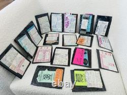 HUGE LOT OF 1990's VINTAGE VARIOUS CONCERT TICKET STUBS COLLECTIBLES