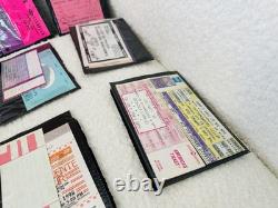 HUGE LOT OF 1990's VINTAGE VARIOUS CONCERT TICKET STUBS COLLECTIBLES