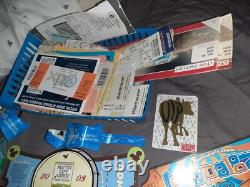 HUGE Lifetime Collection of Concert Ticket Stubs VIP AUTOGRAPHED Signed L@@K FS
