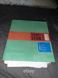 HUGE Lifetime Collection of Concert Ticket Stubs VIP AUTOGRAPHED Signed L@@K FS