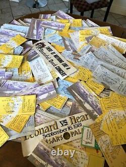 HUGE Lot over 1,700 Mixed Concert Ticket Stubs Rock/RB/COUNTRY/COMIC/MORE