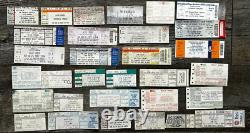 Hard Rock Hair Metal Ticket Stub 31pc Lot Collection MICHIGAN Area Concert Tour