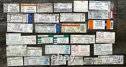 Hard Rock Hair Metal Ticket Stub 31pc Lot Collection MICHIGAN Area Concert Tour