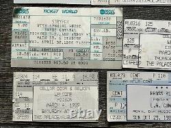 Hard Rock Hair Metal Ticket Stub 31pc Lot Collection MICHIGAN Area Concert Tour