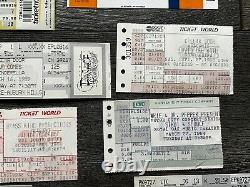 Hard Rock Hair Metal Ticket Stub 31pc Lot Collection MICHIGAN Area Concert Tour