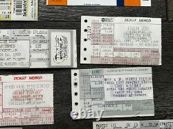 Hard Rock Hair Metal Ticket Stub 31pc Lot Collection MICHIGAN Area Concert Tour