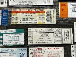 Hard Rock Hair Metal Ticket Stub 31pc Lot Collection MICHIGAN Area Concert Tour