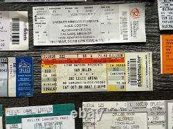 Hard Rock Hair Metal Ticket Stub 31pc Lot Collection MICHIGAN Area Concert Tour