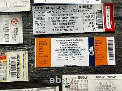 Hard Rock Hair Metal Ticket Stub 31pc Lot Collection MICHIGAN Area Concert Tour