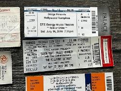 Hard Rock Hair Metal Ticket Stub 31pc Lot Collection MICHIGAN Area Concert Tour