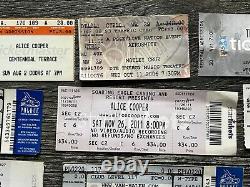 Hard Rock Hair Metal Ticket Stub 31pc Lot Collection MICHIGAN Area Concert Tour