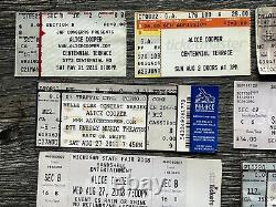 Hard Rock Hair Metal Ticket Stub 31pc Lot Collection MICHIGAN Area Concert Tour