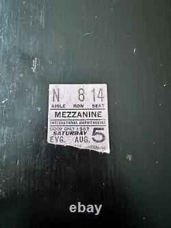 Herman's Hermits & THE WHO Concert Ticket Stub CHICAGO Aug 5 1967 FIRST US TOUR