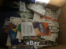 Huge Lot 100's of PREMIUM Vintage MLB/NFL/NHL/NBA/NCAA Concert Ticket Stubs