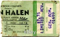 Huge Lot 40 Concert Ticket Stubs 70s & 80s Lynyrd Skynyrd 2 Nights Before Crash