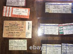 Huge Lot 40+ Concert Tickets Stubs Paul Mccartney Cream Billy Joel Plus Look