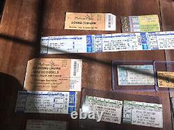 Huge Lot 40+ Concert Tickets Stubs Paul Mccartney Cream Billy Joel Plus Look