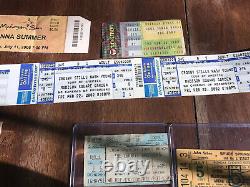 Huge Lot 40+ Concert Tickets Stubs Paul Mccartney Cream Billy Joel Plus Look
