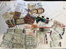 Huge Lot Primus Les Claypool Concert Ticket Stub Post Cards Stickers Winery