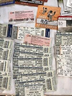 Huge Lot Primus Les Claypool Concert Ticket Stub Post Cards Stickers Winery