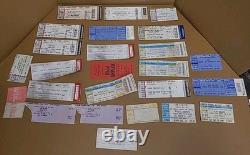 Huge Mixed Lot Ticket Stubs Concerts MLB NBA NFL Braves Red Sox Disney & MORE