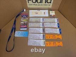 Huge Mixed Lot Ticket Stubs Concerts MLB NBA NFL Braves Red Sox Disney & MORE