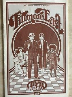 Humble Pie Steve Marriott Guitar Pick Fillmore Concert +Ticket stub & Program