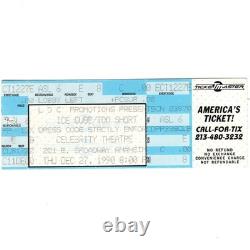 ICE CUBE KID ROCK TOO SHORT Concert Ticket Stub ANAHEIM CA 12/27/90 Rap Hip Hop