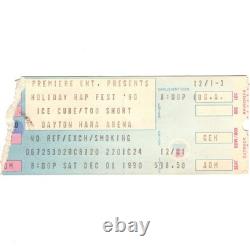 ICE CUBE KID ROCK TOO SHORT Concert Ticket Stub COLUMBUS OH 12/1/90 Rap Hip Hop