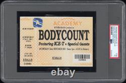 Ice-t Bodycount Concert Ticket Stub 1993 Slamfest World Tour 12/22 London Psa 7