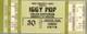 Iggy Pop Untorn Concert Ticket Stub University Of Houston October 30 1977