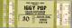 Iggy Pop Untorn Concert Ticket Stub University Of Houston October 30 1977