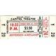 Jefferson Airplane Concert Ticket Stub Port Chester Ny 3/24/70 Capitol Theatre