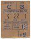 Jimi Hendrix 1969 Concert Ticket Stub Madison Square Garden Nyc 5/18/69 Rare