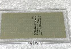 JIMI HENDRIX ATLANTA INTERNATIONAL POP FESTIVAL 1970 CONCERT TICKET Ephemera