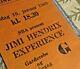 Jimi Hendrix Experience Original 1969 Concert Ticket Stub Jethro Tull Denmark