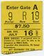 Jimi Hendrix & The Monkees Original 1967 Concert Ticket Stub Super Rare