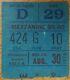 John Lennon-the Beatles-1972 Rare Concert Ticket Stub (msg-willowbrook)