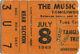 Janis Joplin 1969 Concert Ticket Stub Tangelwood Pre-woodstock