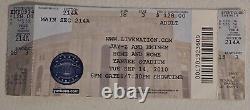 Jay-Z and Eminem Home And Home Concert Ticket Stub Yankee Stadium 2010