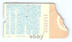Jerry Garcia Band Concert Ticket Stub March 30 1976 Hempstead New York