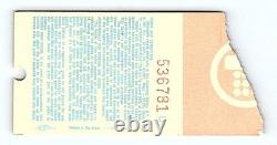 Jerry Garcia Band Concert Ticket Stub March 30 1976 Hempstead New York