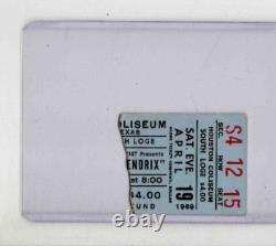 Jimi Hendrix Concert Ticket Stub April 19 1969 Houston Texas ORIGINAL VINTAGE