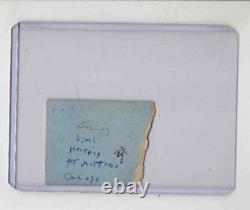 Jimi Hendrix Concert Ticket Stub April 19 1969 Houston Texas ORIGINAL VINTAGE