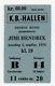 Jimi Hendrix Concert Ticket Stub Copenhagen 1970 (denmark)