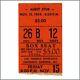 Jimi Hendrix Experience 1968 Cincinnati Gardens Concert Ticket Stub (usa)