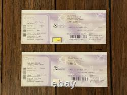 Jimmy Buffet Paris France Rare Concert Ticket Stub (2 Stubs) 9/24/2016