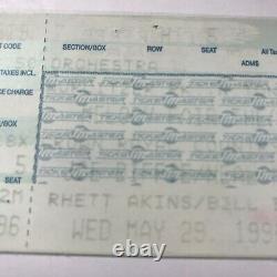 Joe Diffie Neal McCoy Rhett Akins Melody Fair Concert Ticket Stub Vintage 1996
