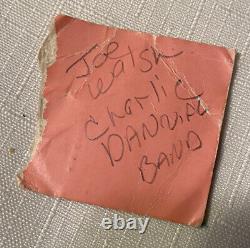 Joe Walsh, Charlie Daniels Band 1975 Original concert handbill and ticket stub