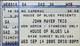 John Mayer Trio Concert Ticket Stub House Of Blues Sunset Strip La 9/14/2005